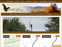 Tablet Screenshot of oldcrowland.com